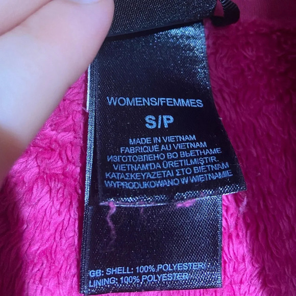 The North Face Full Zip Pink / Magenta Jacket Size Small - Picture 9 of 9